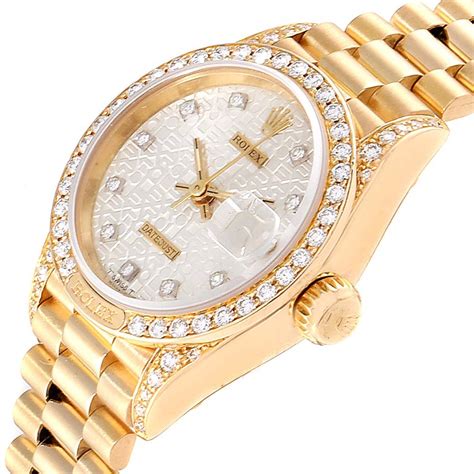 diamond rolex watch women